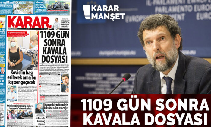 1109 gün sonra Kavala dosyası