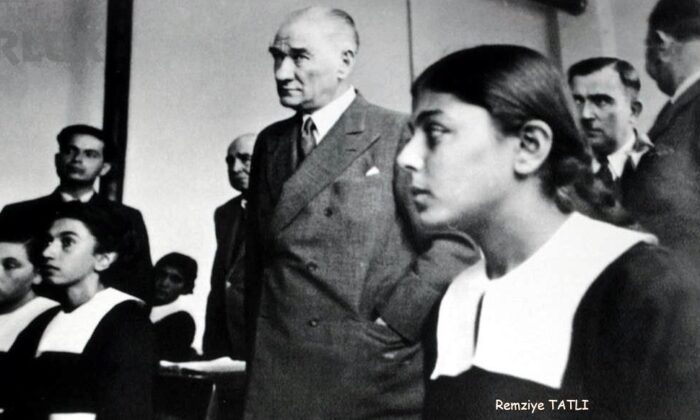 Atatürk’le çekilen fotoğrafıyla hafızalara kazınan Remziye Tatlı hayatını kaybetti