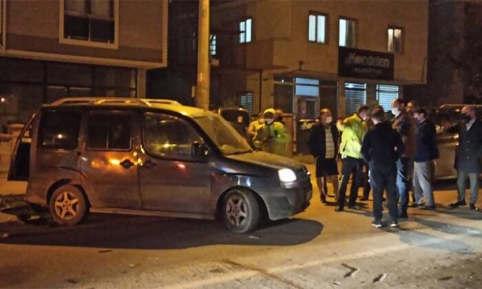 Birbirlerine girdiler! Polis zor ayırdı