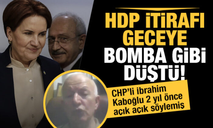 CHP’li İbrahim Kaboğlu HDP ile anayasa çalışması yapıldığını itiraf etti