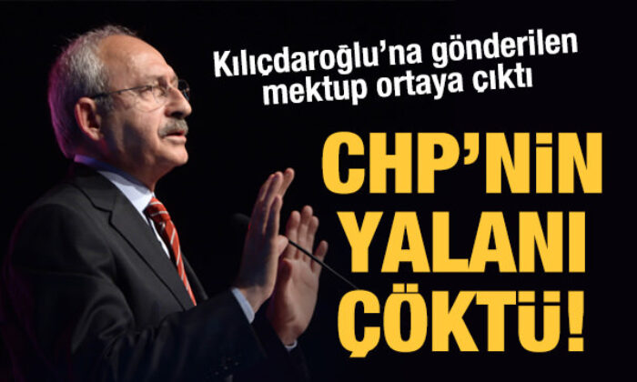 CHP’nin yalanı çöktü: Davetin belgesi!
