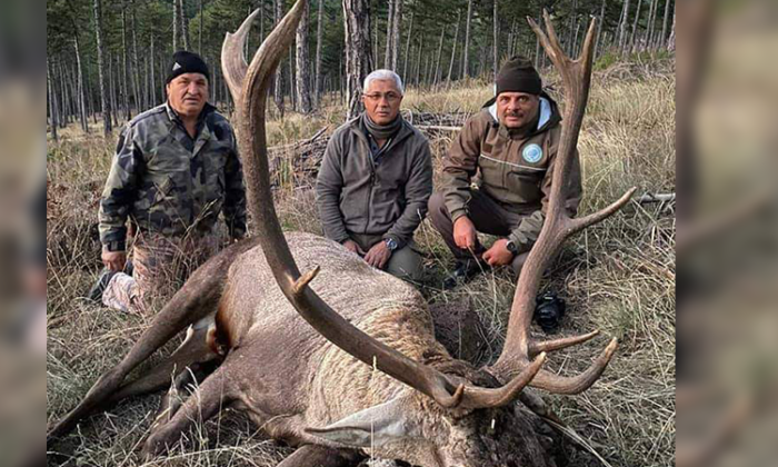 Eski MHP’li belediye başkanı, Milli Parklar görevlisiyle nesli tükenmekte olan geyiği vurdu!