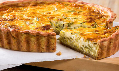 Kışın sürekli yapmak isteyeceksiniz! Pırasa ve mantarlı tart tarifi