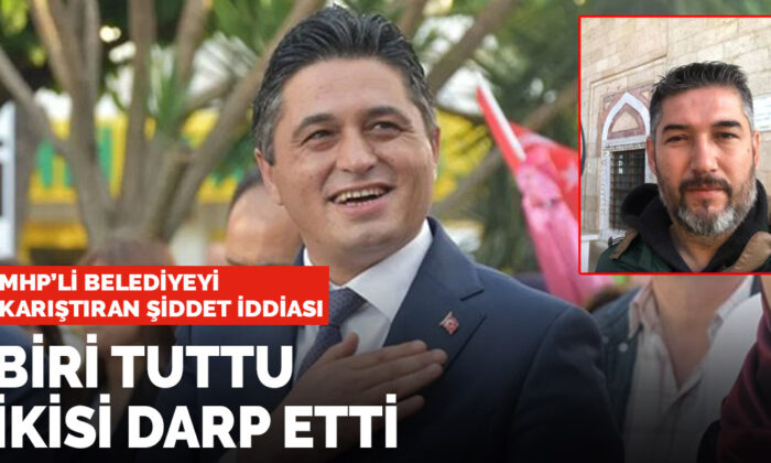 MHP’li belediyede ‘şiddet’ iddiası! Biri tuttu çaycı ile başkan darp etti