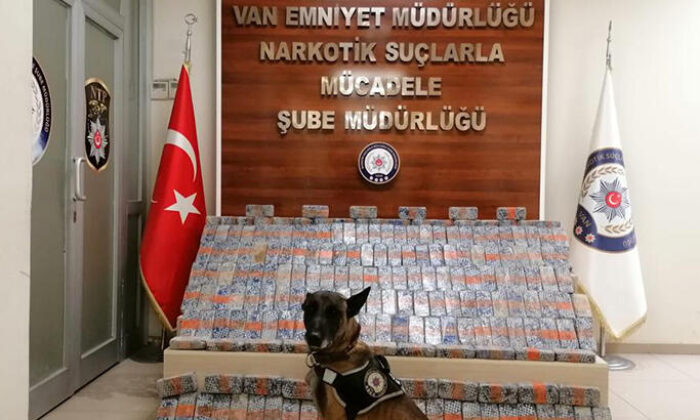Van’da 205 kilo 840 gram eroin ele geçirildi