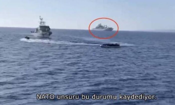 Yunan mültecileri sopalarla dövdü, NATO kaydetti…