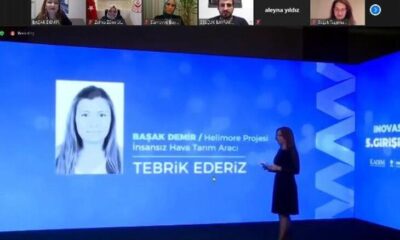 Zirai insansız hava aracıyla dikkatleri üzerine çekti