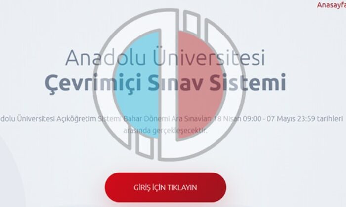 Anadolu Üniversitesi AÖF sınavlarında değişiklik yaptı! 12-13 Aralık online sınavlarda…