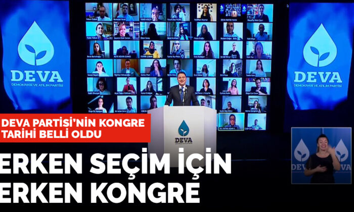 DEVA Partisi’nden erken seçim önlemi: Büyük kongre yapılacak