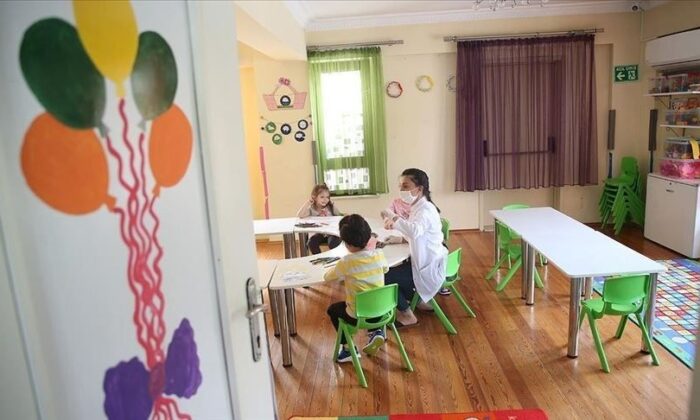 Özel anaokulları kapalı