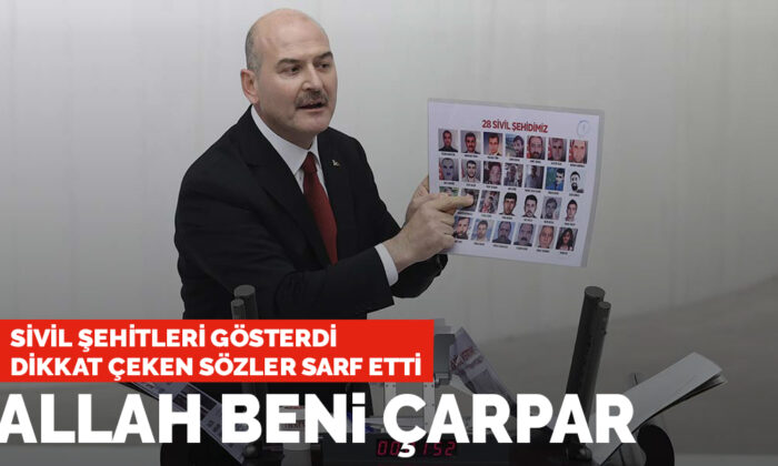 Soylu’dan ‘şehit aileleri’ çıkışı: Ulaşamadık derlerse Allah beni çarpar