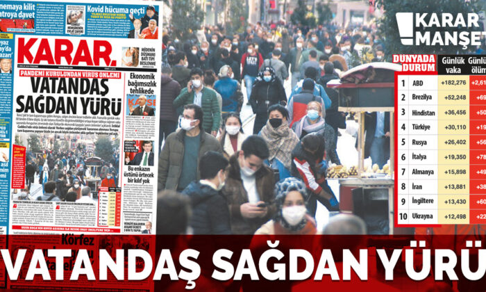 Vatandaş sağdan yürü