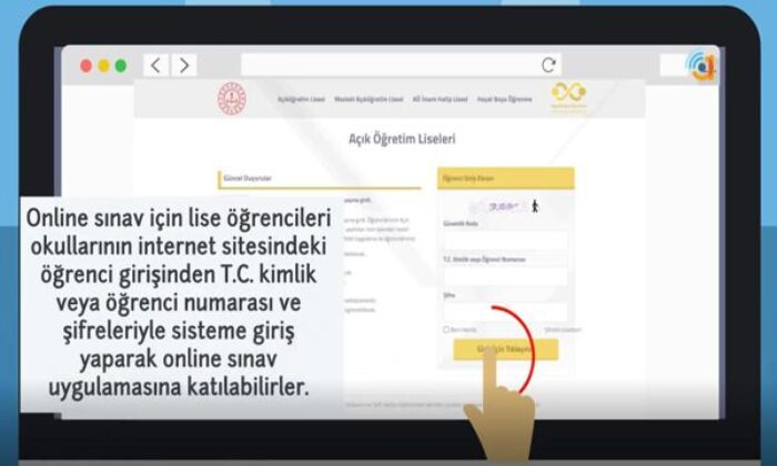 Açık Öğretim Lisesi 1. dönem online sınav takvimi! MEB açıkladı! AÖL sınavları kaç soru?