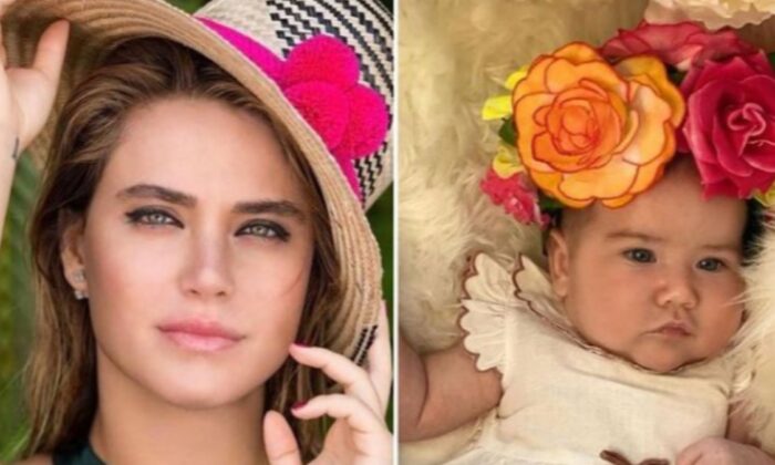 Ceyda Ateş kızını gösterdi