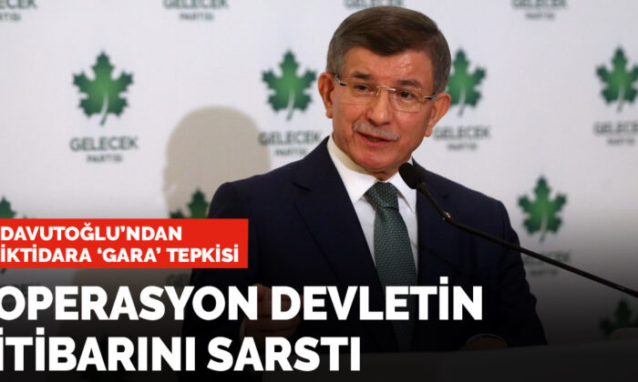 Davutoğlu: Gara operasyonu devletin itibarını sarstı