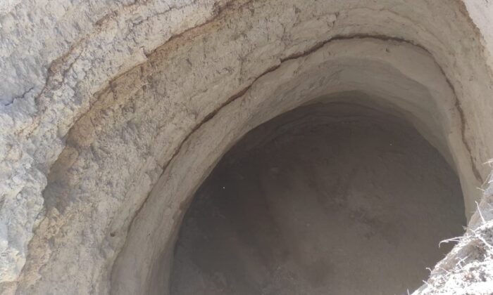 Konya’da 40 metre derinliğinde obruk oluştu