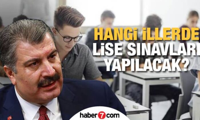 MEB Lise sınavları ertelenecek mi? Vaka sayılarının yüksek olduğu illerde okul sınavları…