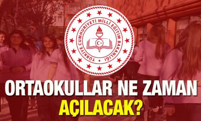 Ortaokul 5,6,7. sınıflar ne zaman okula başlayacak? MEB eğitim takvimi! Liselerin ardından…