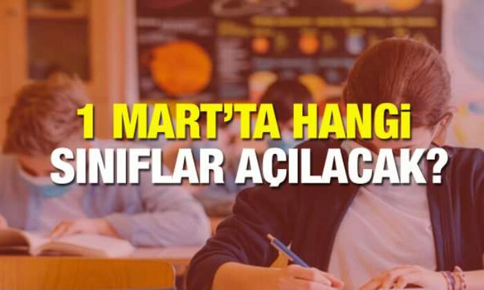 Ortaokul ve liseler açılmayan sınıflar ne zaman okula başlayacak? MEB takvimine göre 1 Mart…
