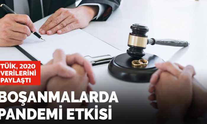 Pandemi nedeniyle evlilikler ve boşanmalar azaldı