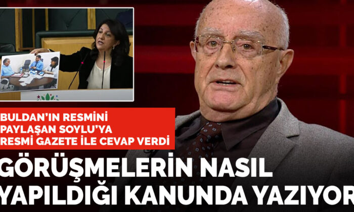 Turgut Kazan’dan Soylu’ya ‘Buldan’ uyarısı: Görüşmelerin nasıl yapıldığı kanunda yazıyor