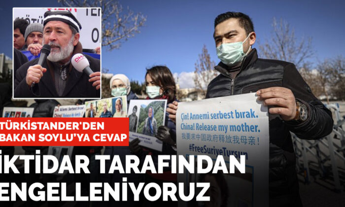 TÜRKİSTANDER’den Bakan Soylu’ya cevap: İktidar tarafından engelleniyoruz