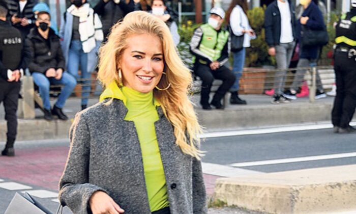 Burcu Esmersoy ozon takviyesi görüyor