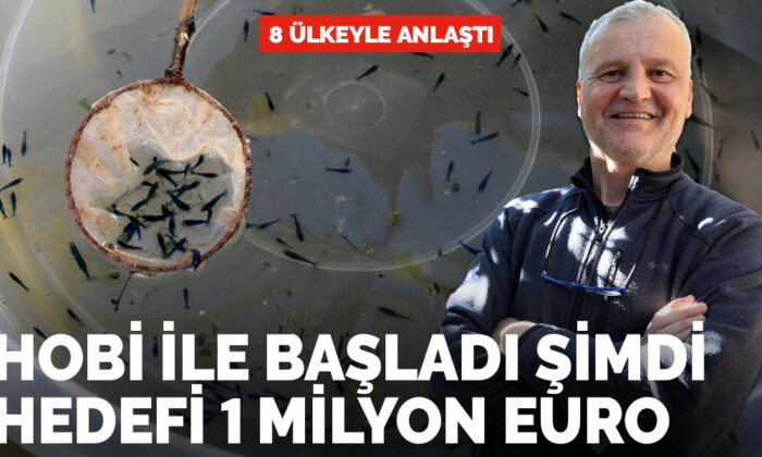 Hobi ile başladı, şimdi hedefi 1 milyon euro gelir