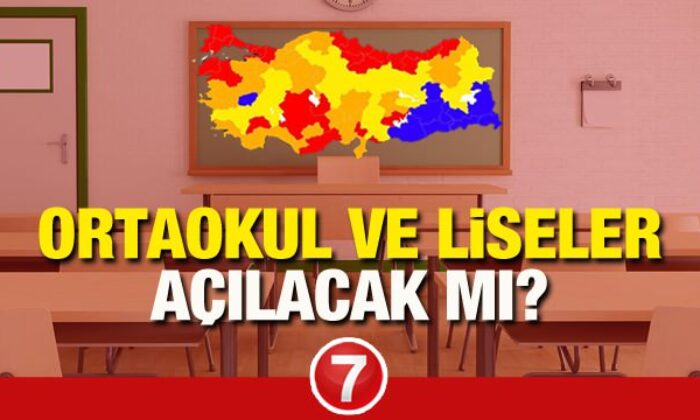 MEB açılmayan ortaokul 5,6,7 ve 9,10,11.sınıflar okula ne zaman başlayacak? Vakaların düştüğü..