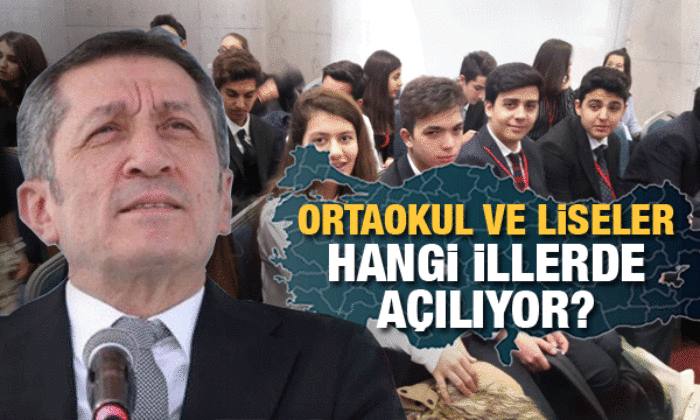 MEB ortaokul 5,6,7 ve lise 9,10,11.sınıflar hangi illerde ne zaman okula başlayacak?