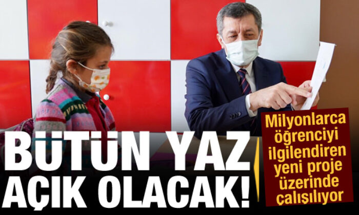 Son Dakika Haberi: MEB’den yüz yüze eğitim için yeni proje! Tüm yaz açık olacak