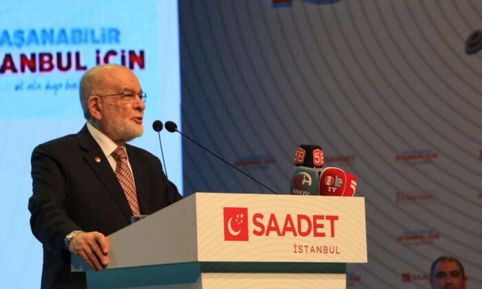Son dakika! Saadet Partisi Lideri Karamollaoğlu konuşuyor