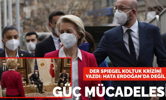 Der Spiegel, koltuk krizini yazdı: Hata Erdoğan’da değil