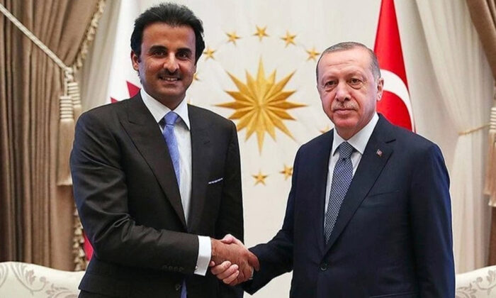 Erdoğan, Katar Emiri ile görüştü