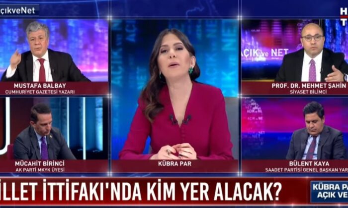 Habertürk’te Mustafa Balbay ile Mehmet Şahin arasında ‘senin için üzülüyorum’ polemiği