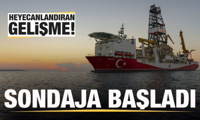 Heyecanlandıran gelişme! Fatih yeni sondaja başladı!