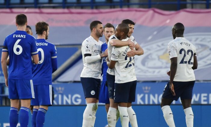 Manchester City, Leicester’ı deplasmanda 2-0 mağlup etti