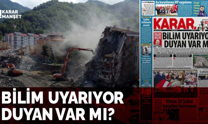 Bilim uyarıyor duyan var mı?