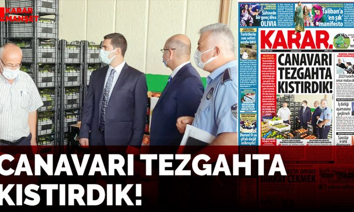 Canavarı tezgahta kıstırdık!