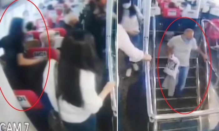 Deniz otobüsünde kadına taciz