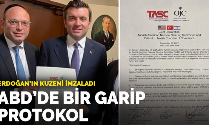 Erdoğan’ın kuzeni imzaladı: ABD’de bir garip protokol