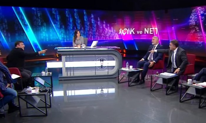 Habertürk canlı yayınında Yaşar Hacısalihoğlu ile Ersan Şen’in sözlü kavgası