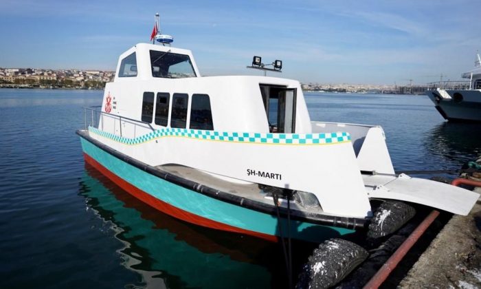 İstanbul’da yeni deniz taksiler suya indi