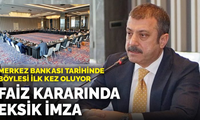 Merkez Bankası’nın faiz kararında eksik imza