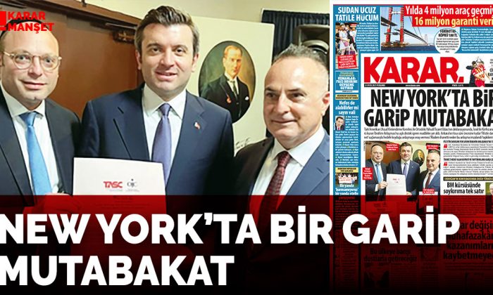 New York’ta bir garip mutabakat