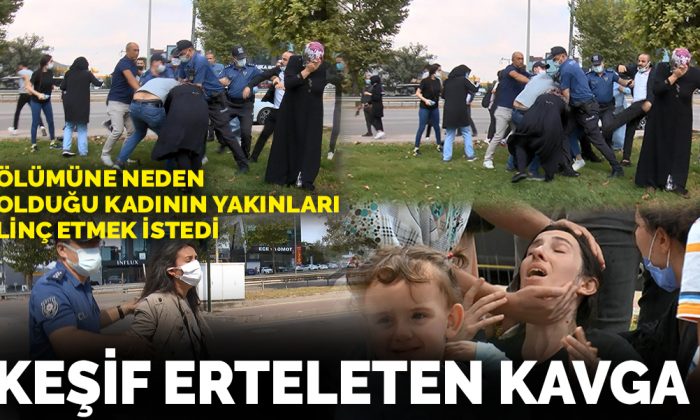 Ölümüne neden olduğu kadının yakınları linç etmek istedi