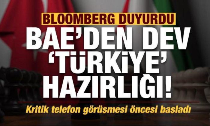 Son dakika haberi: Bloomberg duyurdu! BAE’den dev Türkiye hamlesi