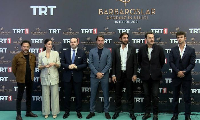 TRT’nin merakla beklenen dizisi ‘Barbaroslar Akdeniz’in Kılıcı’nın galası yapıldı