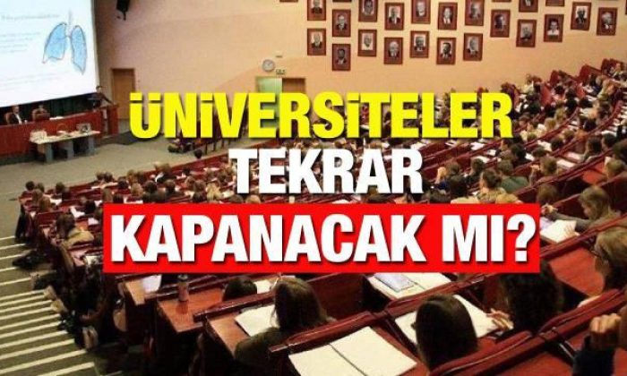 Üniversiteler kapanacak mı? (2021-2022) Sağlık Bakanı Koca üniversitelerin açılması mevcut vaka sayısına…