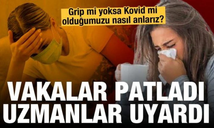 Uzmanlar açıkladı: Grip ile koronavirüs nasıl ayırt edilir, belirtileri nelerdir?